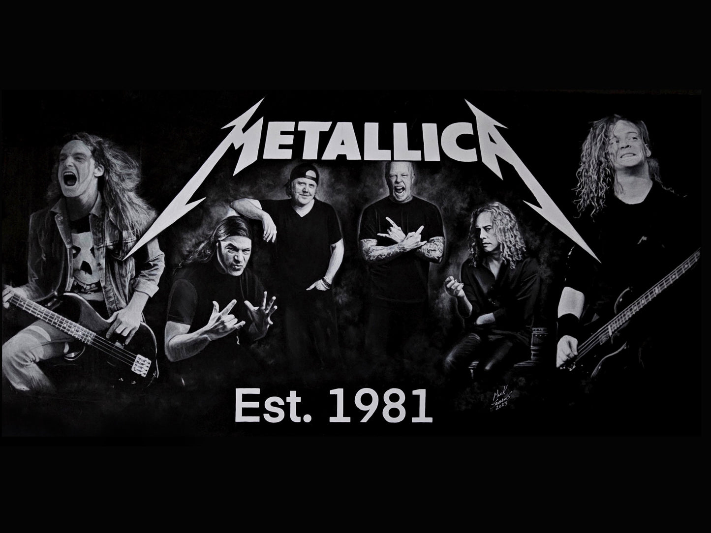 Metallica Tribute Drawing