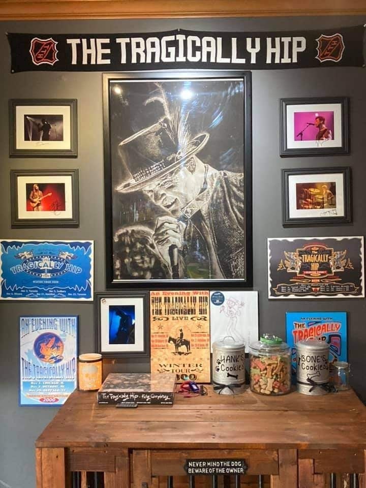 Gord Downie Memorial Portrait