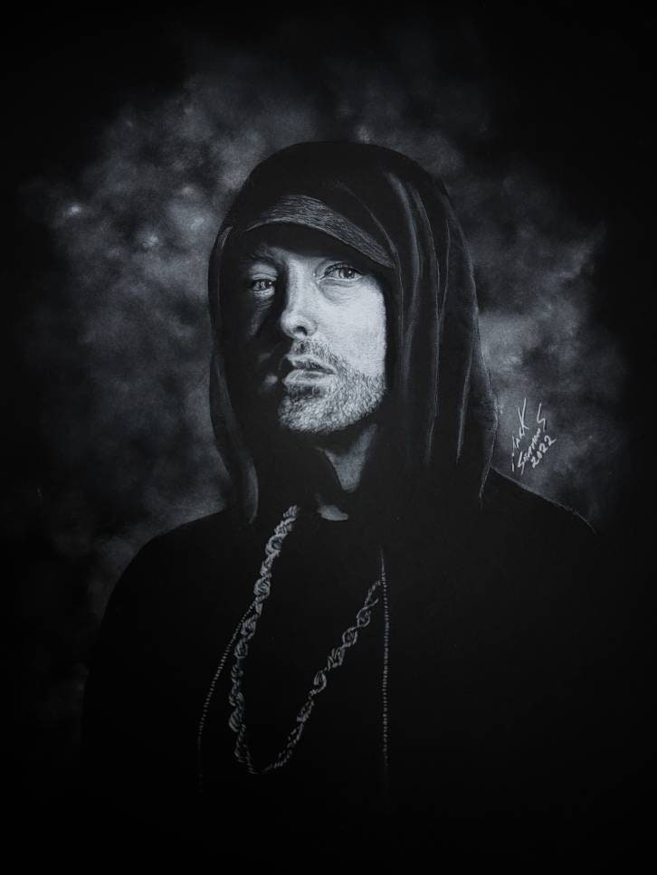 Eminem in Charcoal