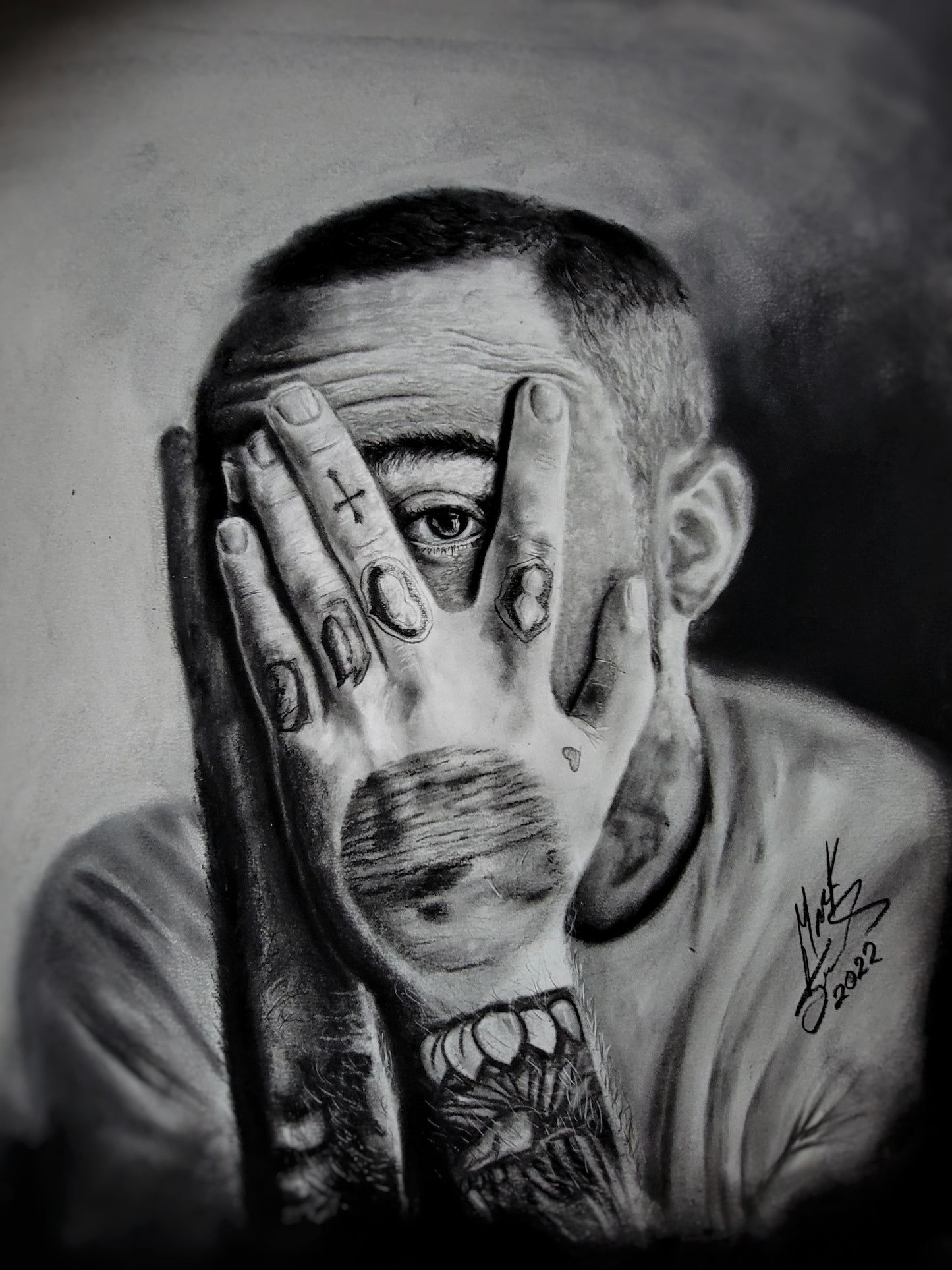 Mac Miller in Charcoal