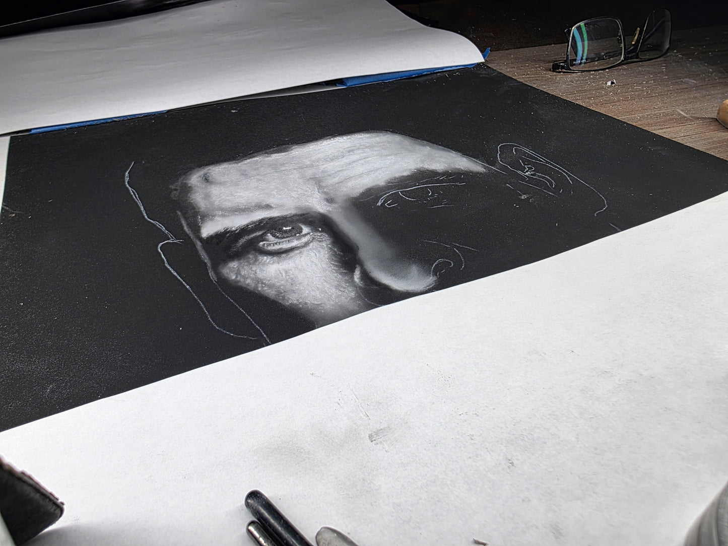 Sidney Crosby white Charcoal