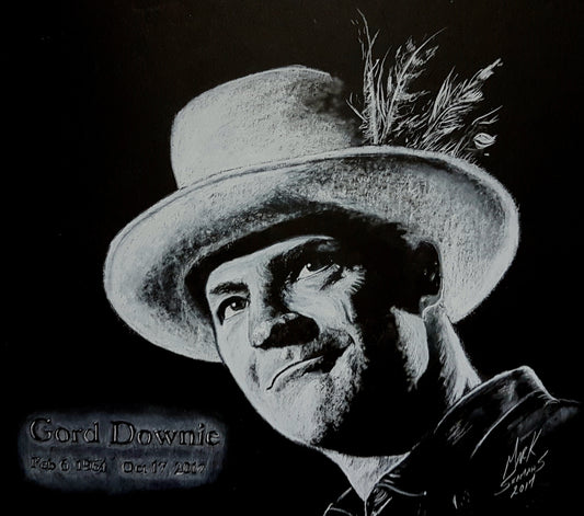 Gord Downey Memorial Portrait