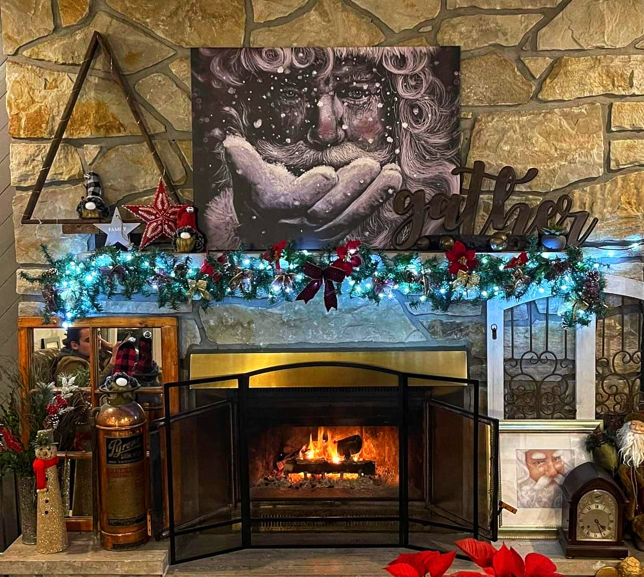 Santa Claus in Colour