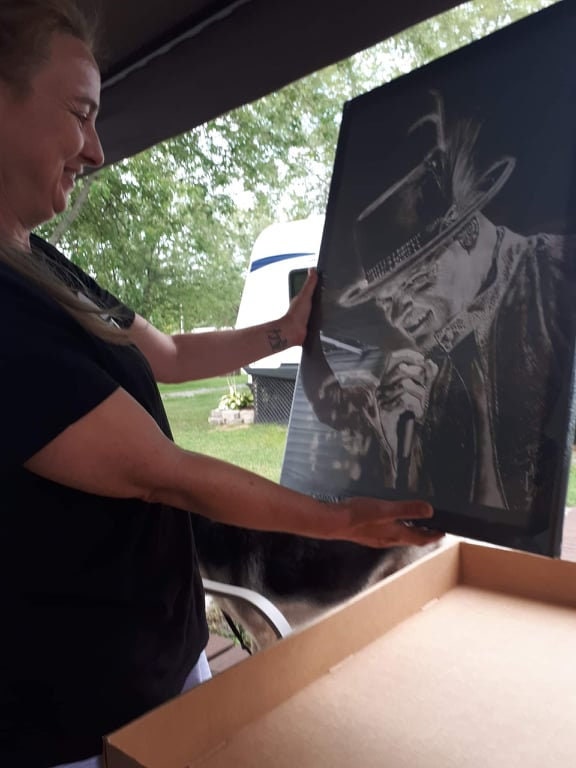 Gord Downie Memorial Portrait