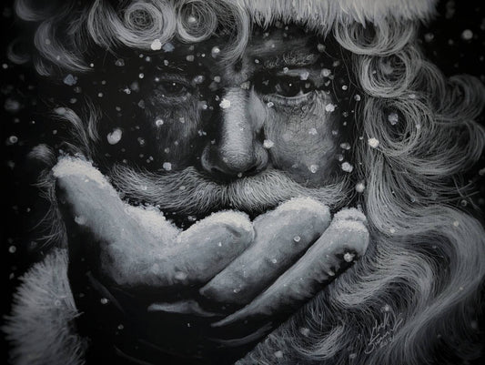 SANTA CLAUS BW