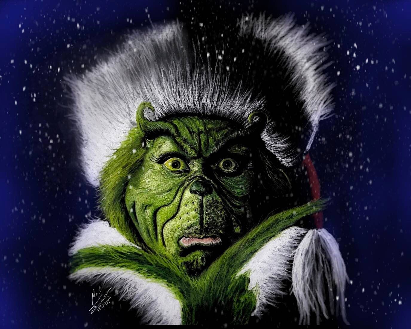 The Grinch – Mark Seamans Artwork